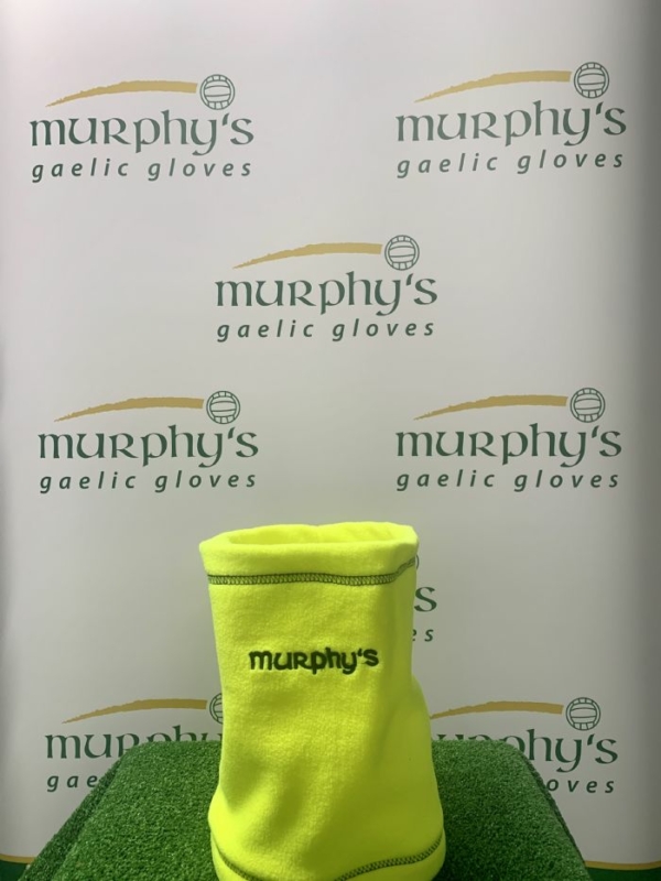 Murphy's New style fleeced snood- Illuminous Yellow
