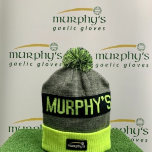 Murphy's branded hats- Grey and Illuminous Yellow