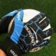 New Black Blue Gaelic Gloves