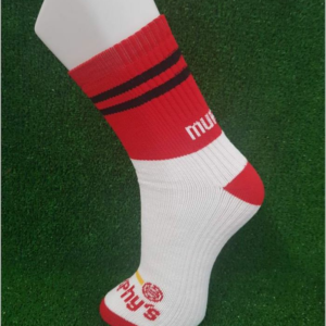 Red & Black Gaelic Football Socks