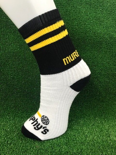 Black & Amber Gaelic Football Socks