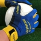 Navy Blue & Yellow Two Tone Gaelic Gloves