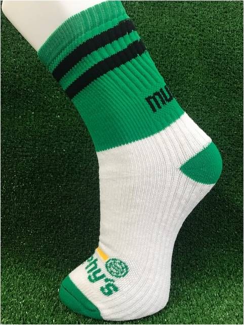 Green & Black Gaelic Football Socks