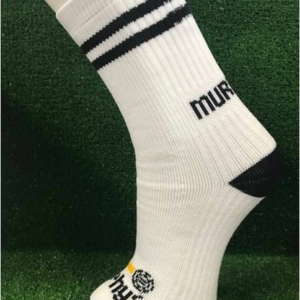White & Black Gaelic Football Socks